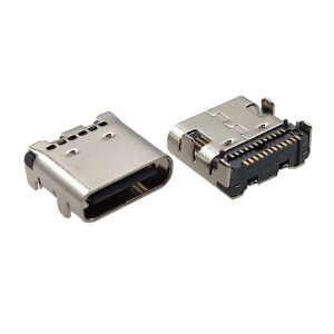PCB mount female USB c connectors 24 pin smt