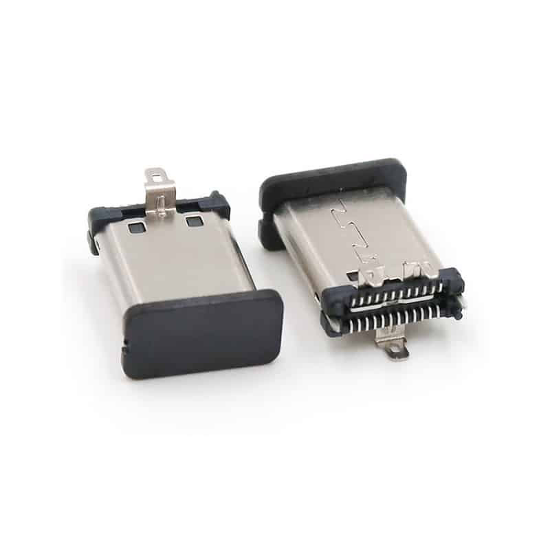 USB type C male connector 24 Pin SMT Vertical