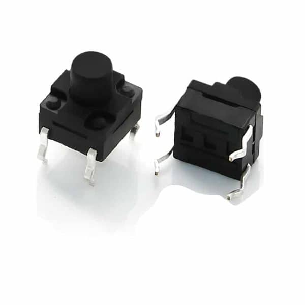 6×6 Waterproof Tactile Switch – IP67 4 Pin DIP Momentary Switch