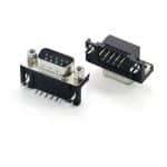 D-Sub plug 9p right angle