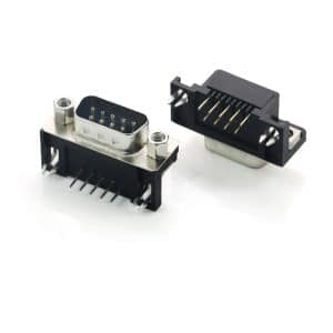 D-Sub plug 9p right angle