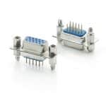 D-Sub Female 15Pin PCB Mount Vertical Connector — High-Reliability DB15 Interface for Industrial Control, Instrumentation & Communication Systems