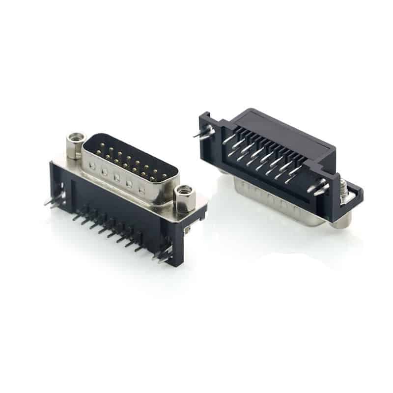 DB 15Pin Male connector DIP right angle