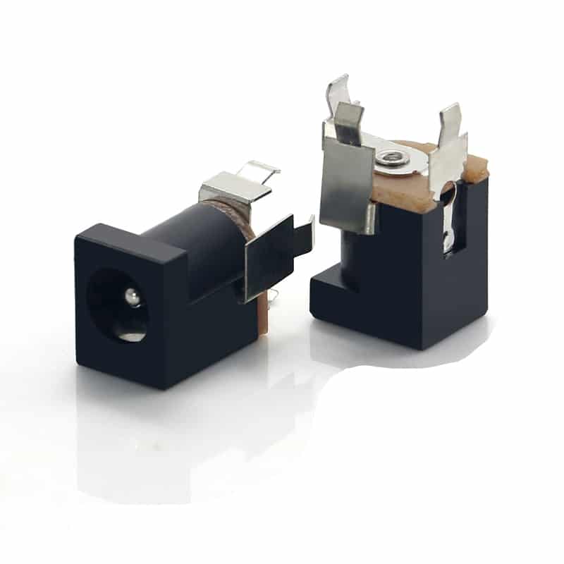 3Pin PCB Mount DC Jack DIP Vertical