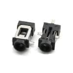 PCB SMD DC Jack Connector 3pin dc Power socket SMT right angle