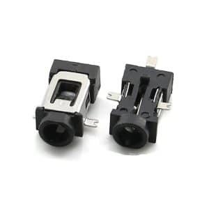 PCB SMD DC Jack Connector 3pin dc Power socket SMT right angle