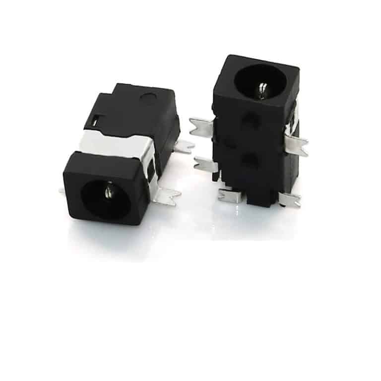 SMD DC Charging connector 4pin surface Mount DC Power Jack