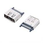 20 Pin DisplayPort Connector for High-Speed Digital Video Transmission