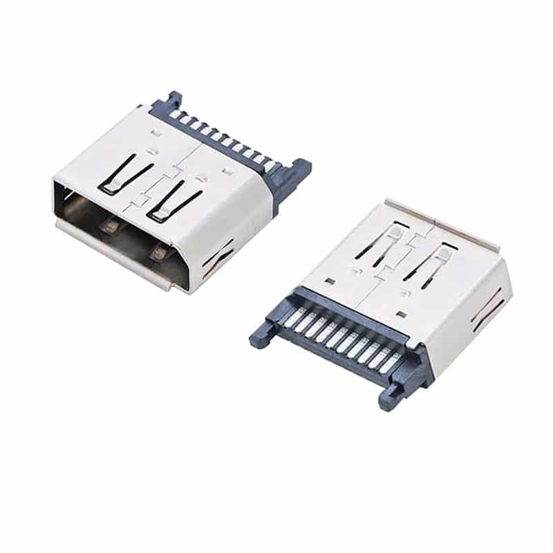 wire solder 20 pin DisplayPort connector