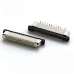 0.5 mm pitch ffc fpc connector smt vertical