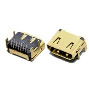 HDMI A TYPE PCB Connector 19pin DIP
