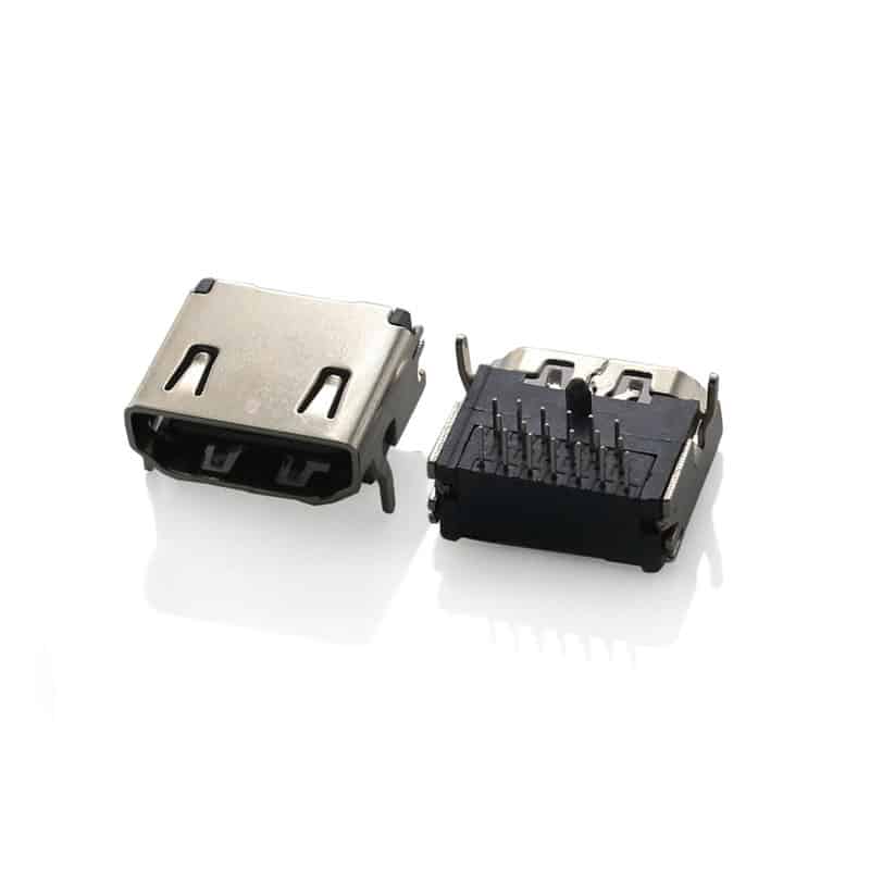 HDMI solder connector DIP 19pin A type