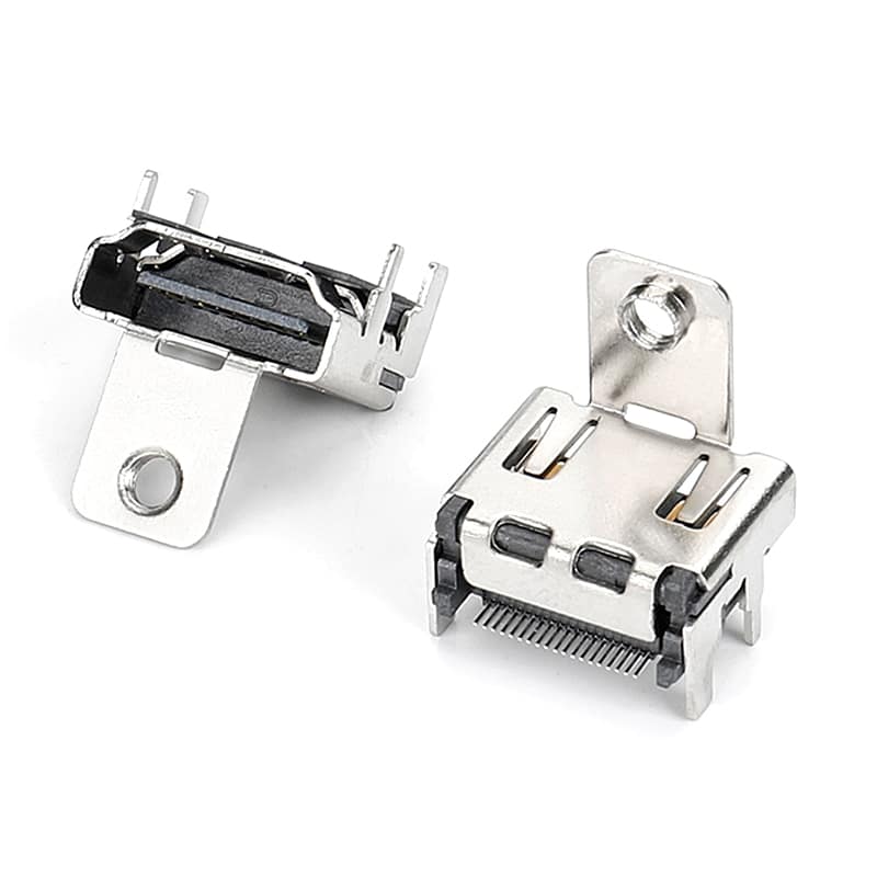 HDMI PCB Mount Connector 19pin SMT