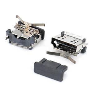 HDMI panel mount connecotor 19 pin