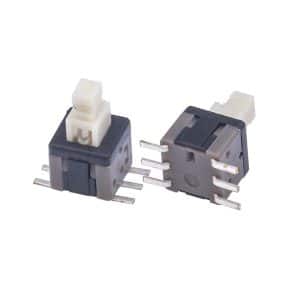 6 pin self lock push switch 5.8*5.8mm