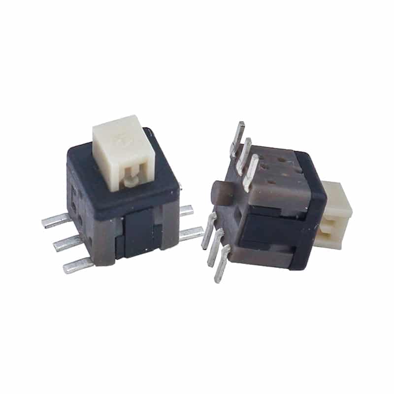 5.8X5.8 push switch 2P2T SMT 6pin