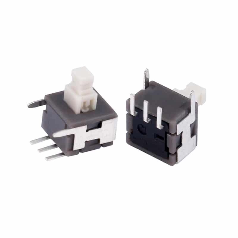 5.8mm*5.8mm push switch non-lock 3pin dip right angle