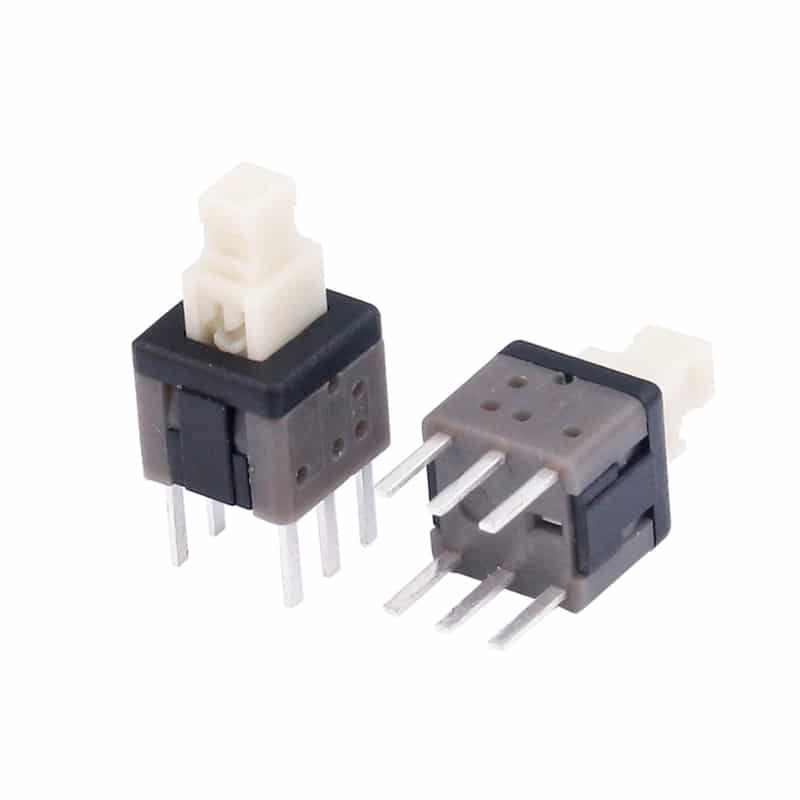 5.8mm Push switch non-locking dpdt