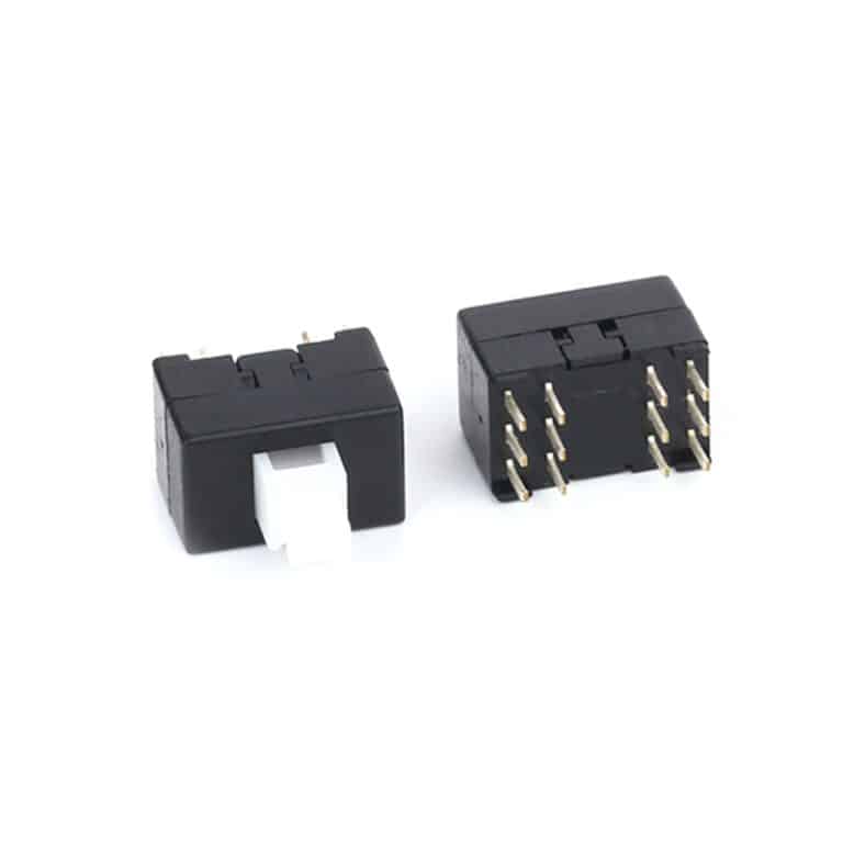 12 Pin Push switch 4P2T