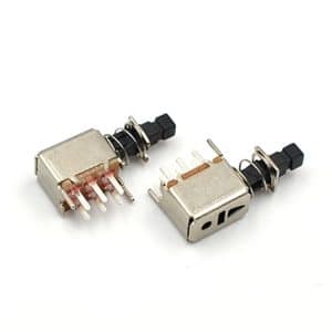 PCB mount right angle pushbutton switch 2pt2t