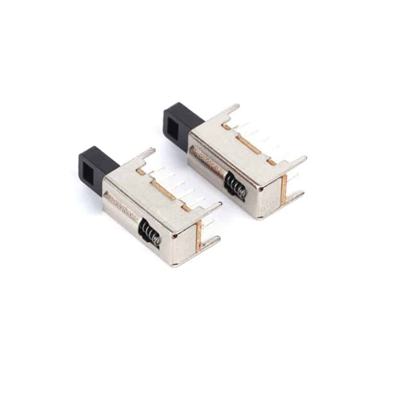 Push switch 4p2t 12 pin power key switch
