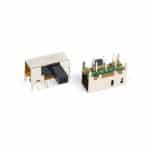 6 pins horizontal slide switch 2p2t SK-22H03