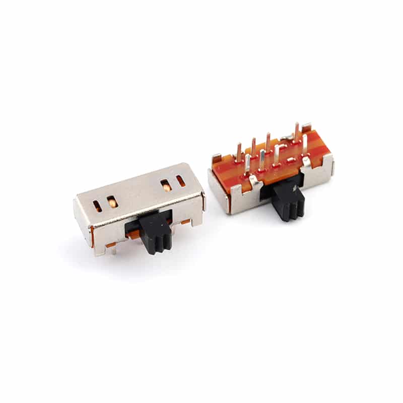 2P3T slide switch 8pin DIP 90 degree