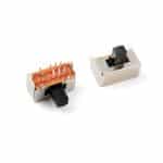 8 Pin Slide Knob Switch 2P3T Horizontal DIP — SK-23E01 SK Series 3-Position Dual-Pole Slide Switch for Audio, Instruments & Consumer Electronics