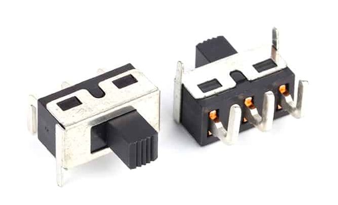 SS series Mini slide switches spdt Shorting or non-shorting