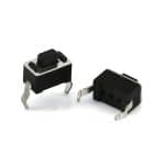 2pin DIP Tact Switch Snap‑in Type – Compact 2×4×3.5mm Push Button Switch for PCB Mounting