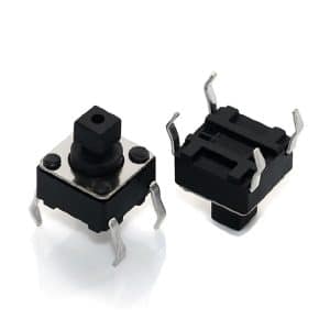 6mm tact switch with square head