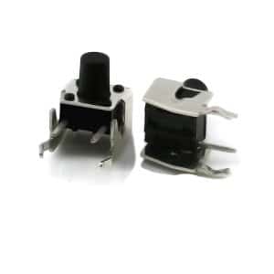 6×6 momentary tact switch snap-in type