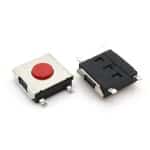 4 Pin Tact Switch SMD 6.2mm — Compact Surface Mount Tactile Switch for High-Density PCB Designs