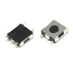 5‑Pin SMD Tactile Switch with Ground Pin – 6.2×6.2mm ESD‑Safe Momentary Push Button for Compact PCB Designs