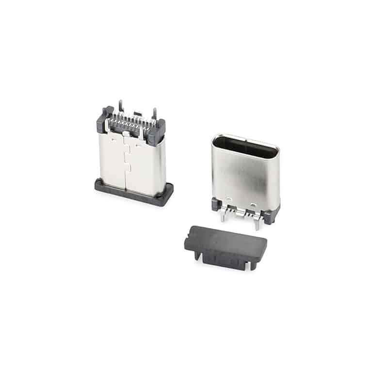 USB-C Female connector 24pin SMT Vertical