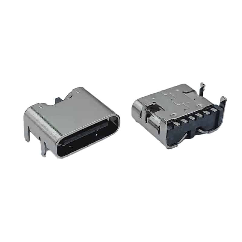 USB type-c connector 6 pin