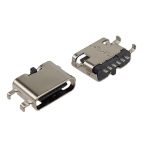 6 pin USB C Connector middle mount