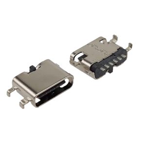 6 pin USB C Connector middle mount