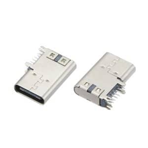 USB Type C connector on motherboard 14 pin DIP upright
