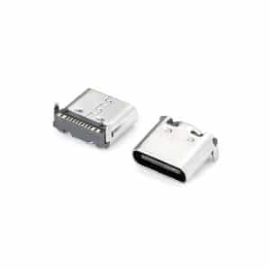 Type C connector USB 16 Pin SMT on board