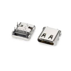 USB 3.1 Type C Connector Female 24P