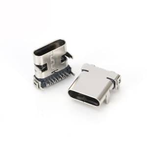 USB C Connector pinout 24 pin dip+smt
