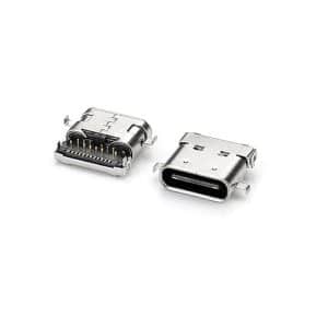 USB-C Receptacle 24pin mid mount