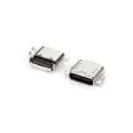 Mid mount usb c receptacle pinout type-c 24 Pin connector SMT CL=0.5MM l=8.21mm