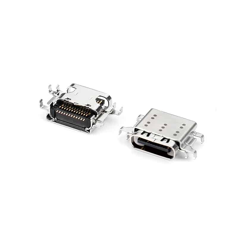 24 Pin USB-C Connector female Smt right angle