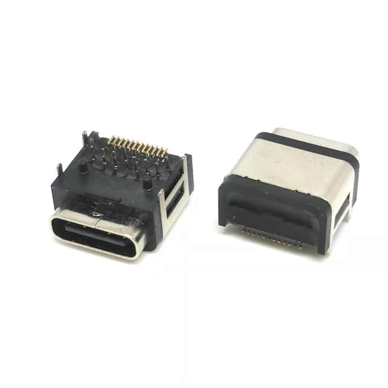 iP67 USB c connector Waterproof 24 PIN