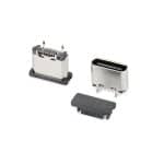 USB Type-C Connector Vertical SMT 24 Pin — USB-TC24-F16 24-Pin Vertical SMT USB-C Receptacle for Laptops, Docking & High-Speed Peripherals