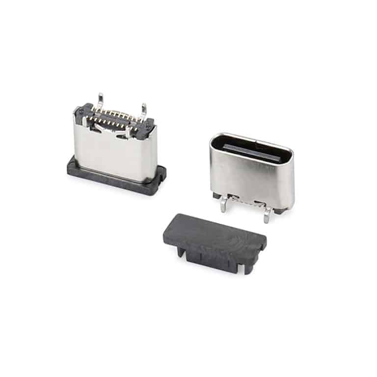 USB Type-C connectors vertical SMT 24pin H=6.5
