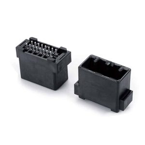 16 pole M connector automotive socket, 16 way straight header, 2 rows x 8 contacts