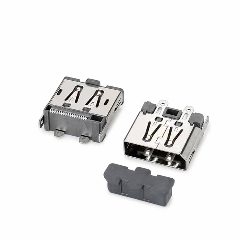 20 Pin DP Connector SMT Vertical T/H